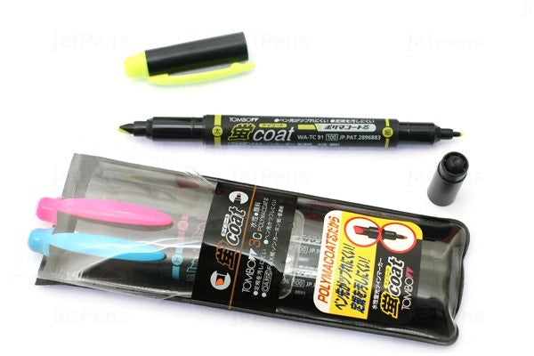 Kei Coat - Dual Tip Highlighters - Pack 3