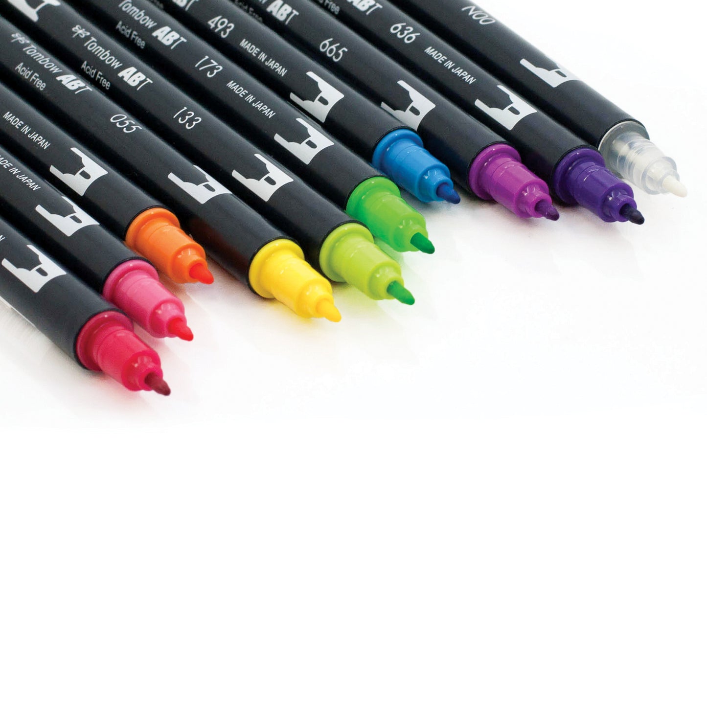 AB-T Water Brush Pen, 10C Set, Bright