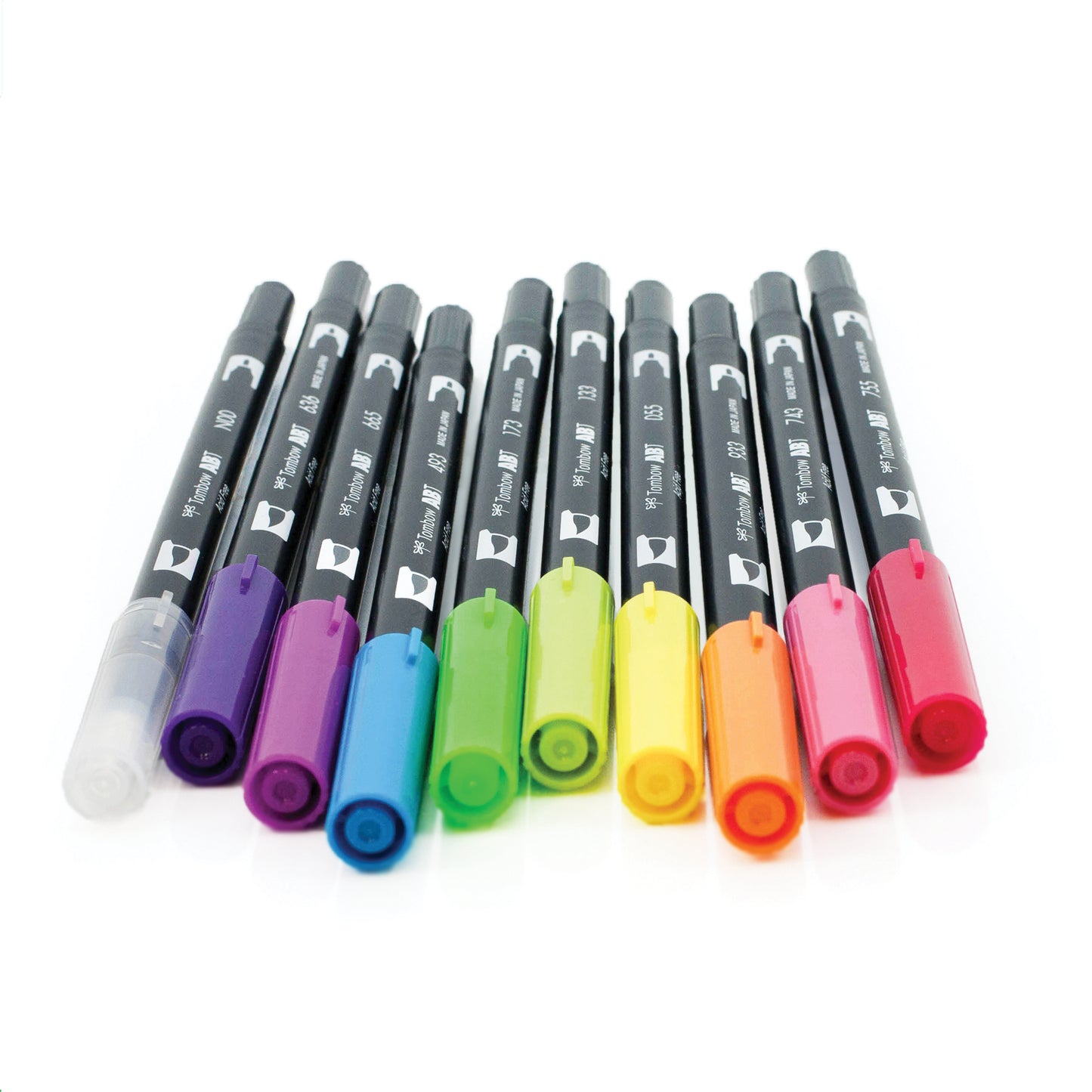 AB-T Water Brush Pen, 10C Set, Bright