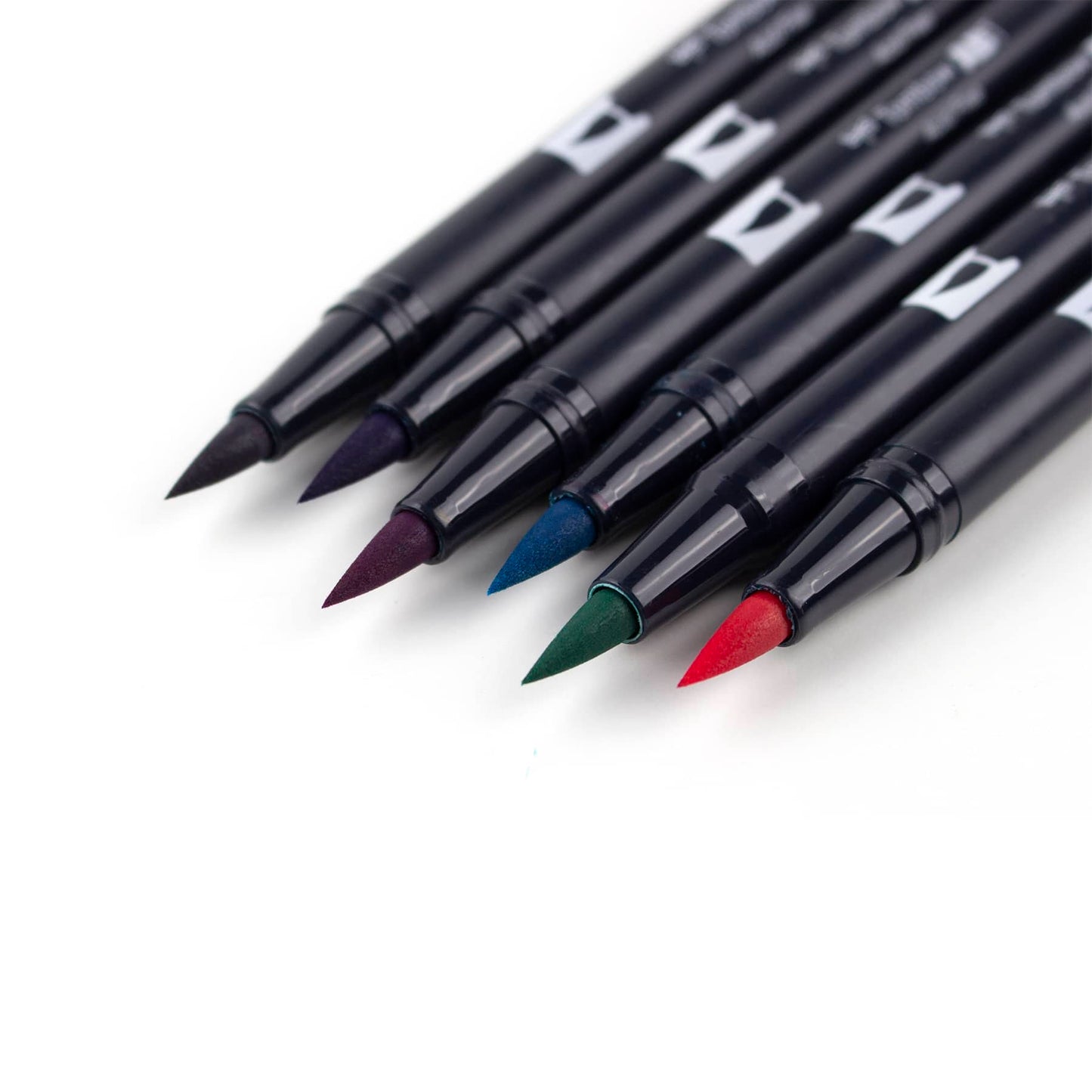 AB-T Water Brush Pen, 6C Set, Galaxy Palette