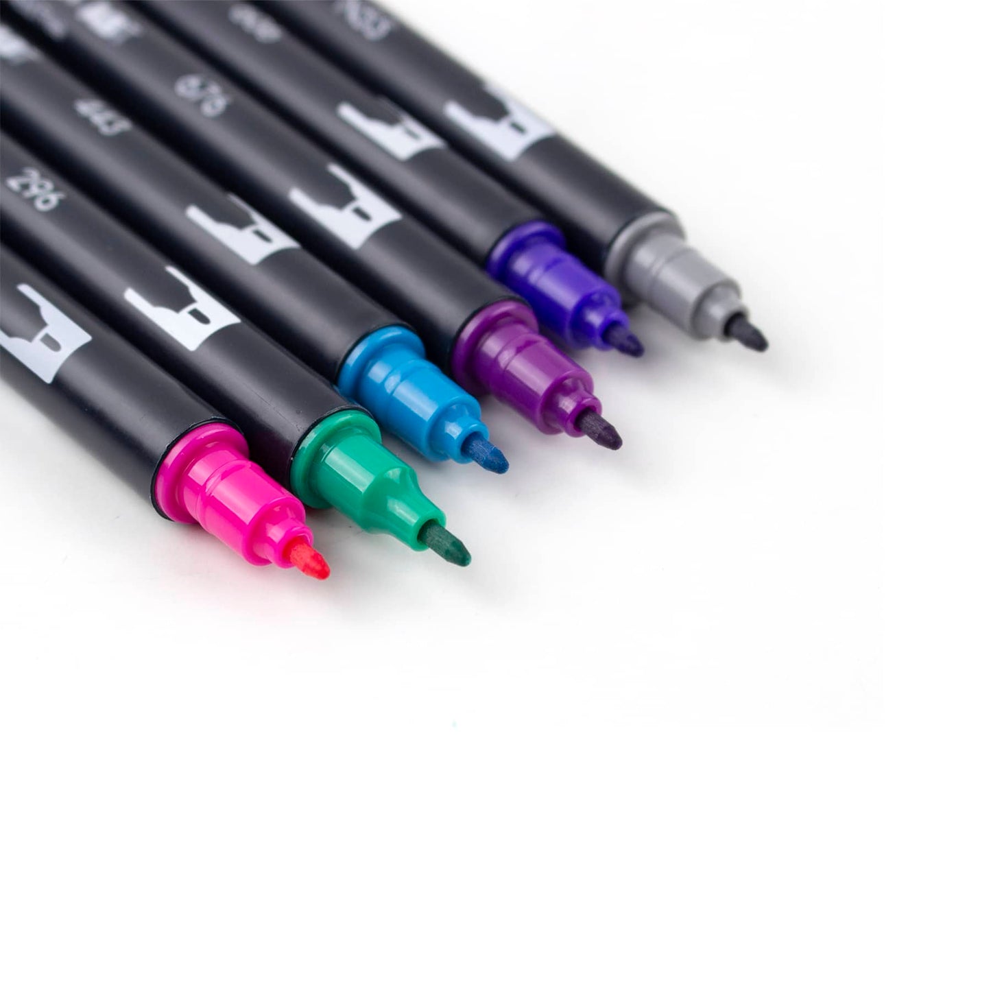 AB-T Water Brush Pen, 6C Set, Galaxy Palette