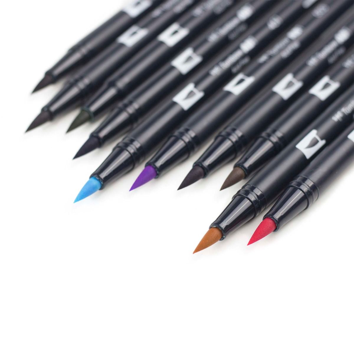 AB-T Water Brush Pen, 10C Set, Desert Flora