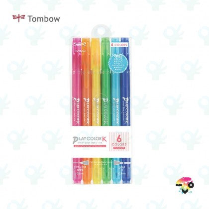 Marking Pen Playcolor K, double point, 6-color set