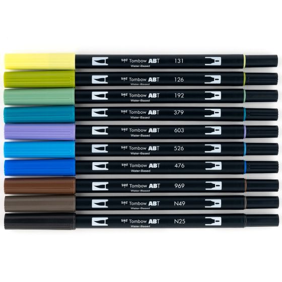 AB-T 10 Color Set, Landscape